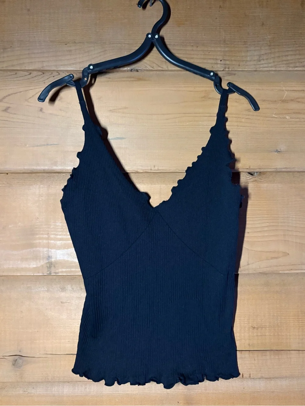 Intimately Free People Black Cami- Size M/L- Easy to Love Cami